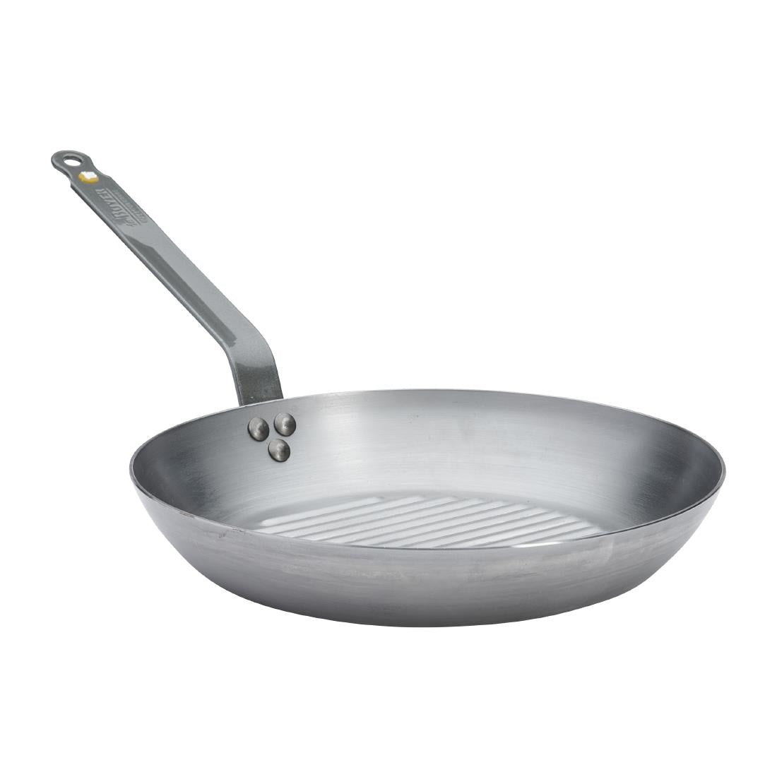 HZ608 - De Buyer Mineral B Round Grill Pan 32cm