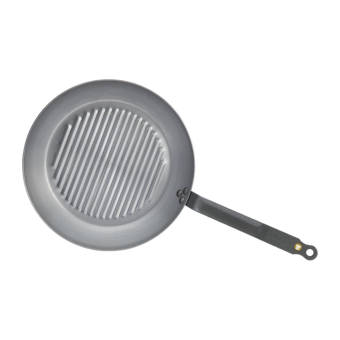 HZ608 - De Buyer Mineral B Round Grill Pan 32cm