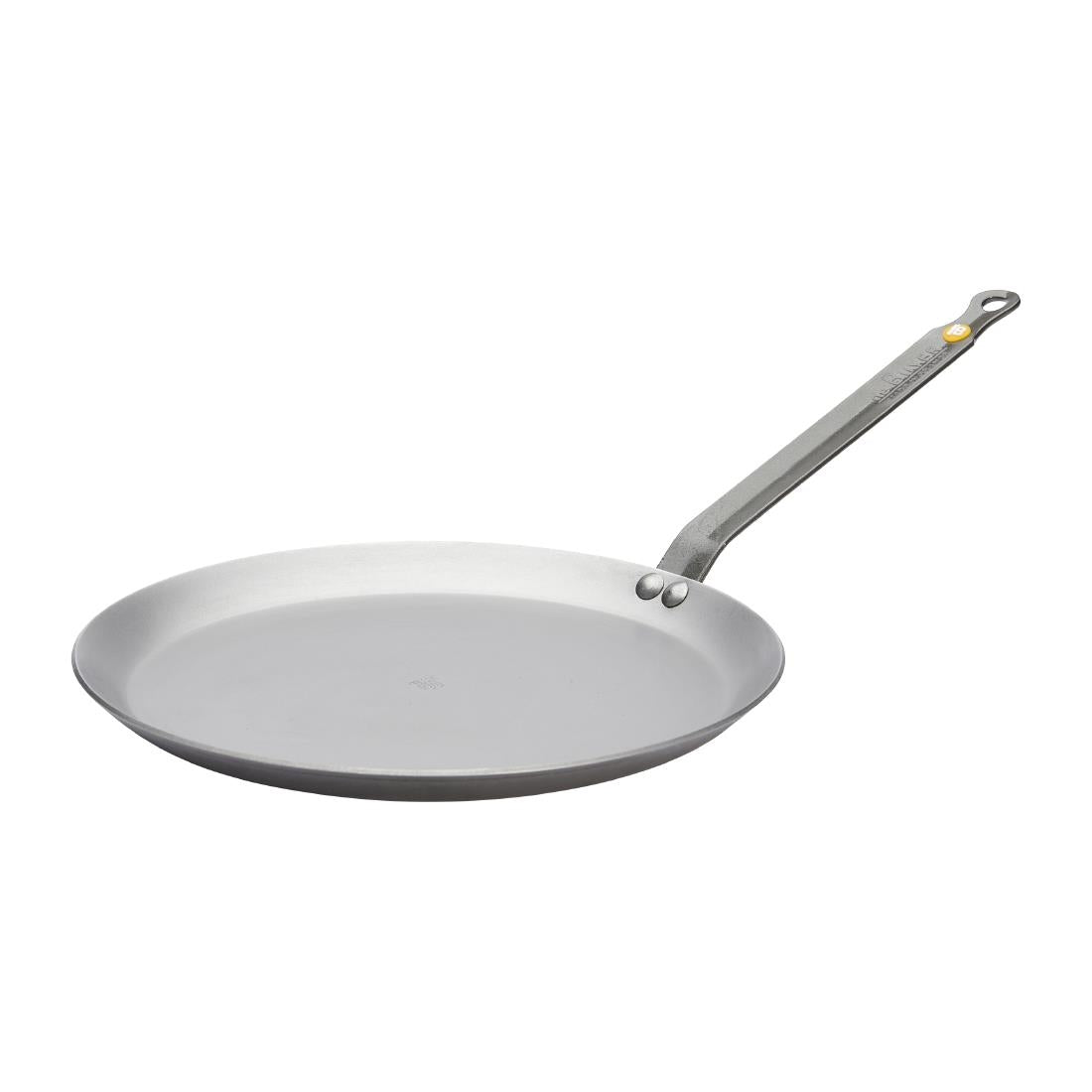 HZ609 - De Buyer Mineral B Steel Round Pancake Pan 26cm