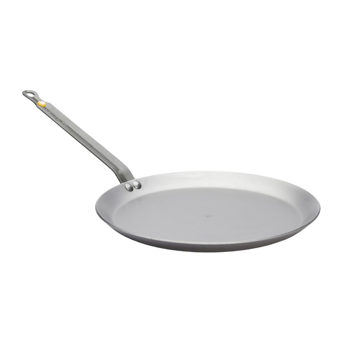 HZ609 - De Buyer Mineral B Steel Round Pancake Pan 26cm