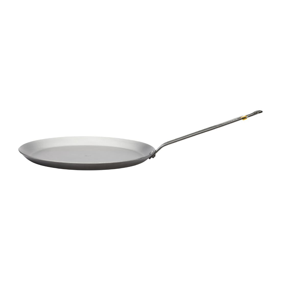 HZ609 - De Buyer Mineral B Steel Round Pancake Pan 26cm