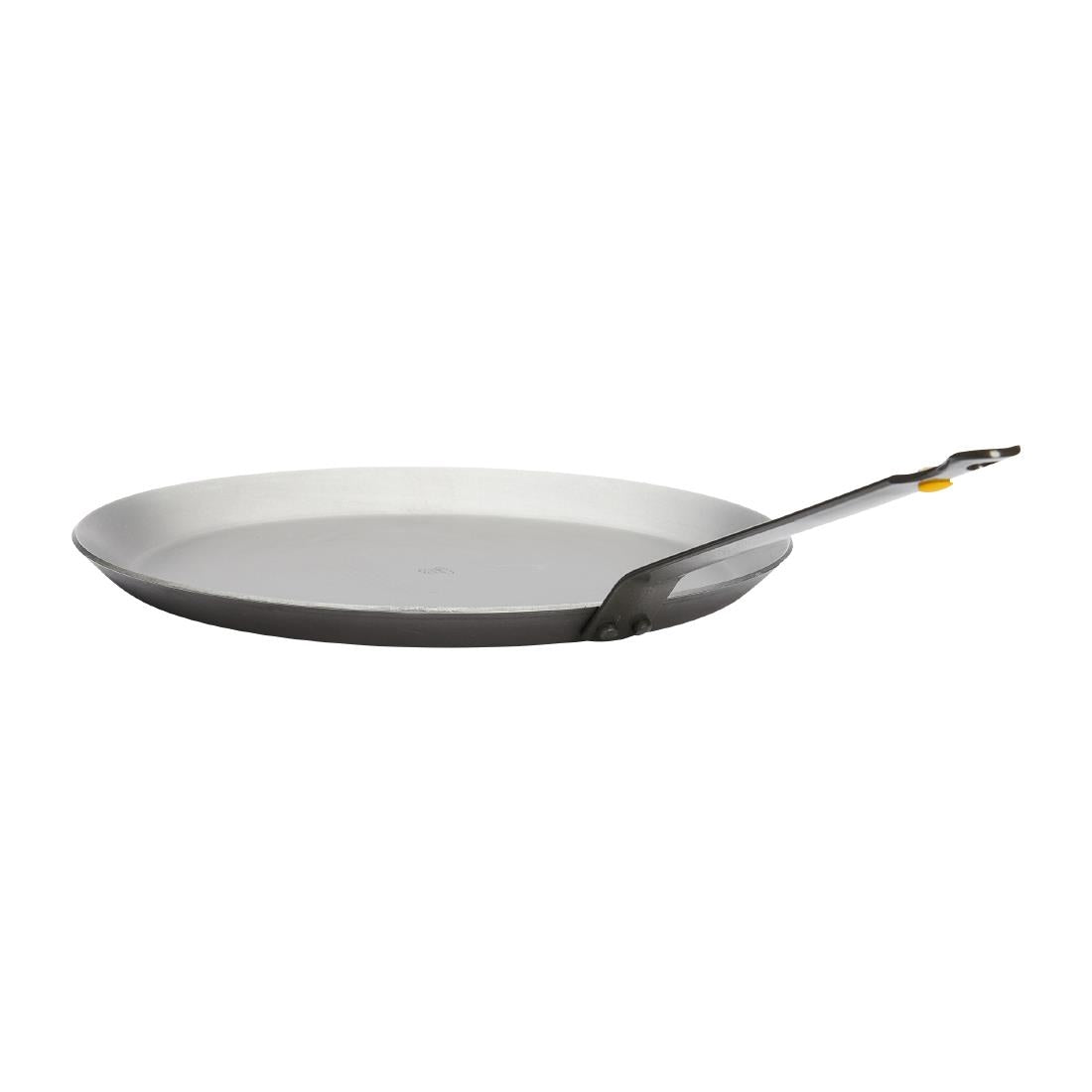 HZ609 - De Buyer Mineral B Steel Round Pancake Pan 26cm