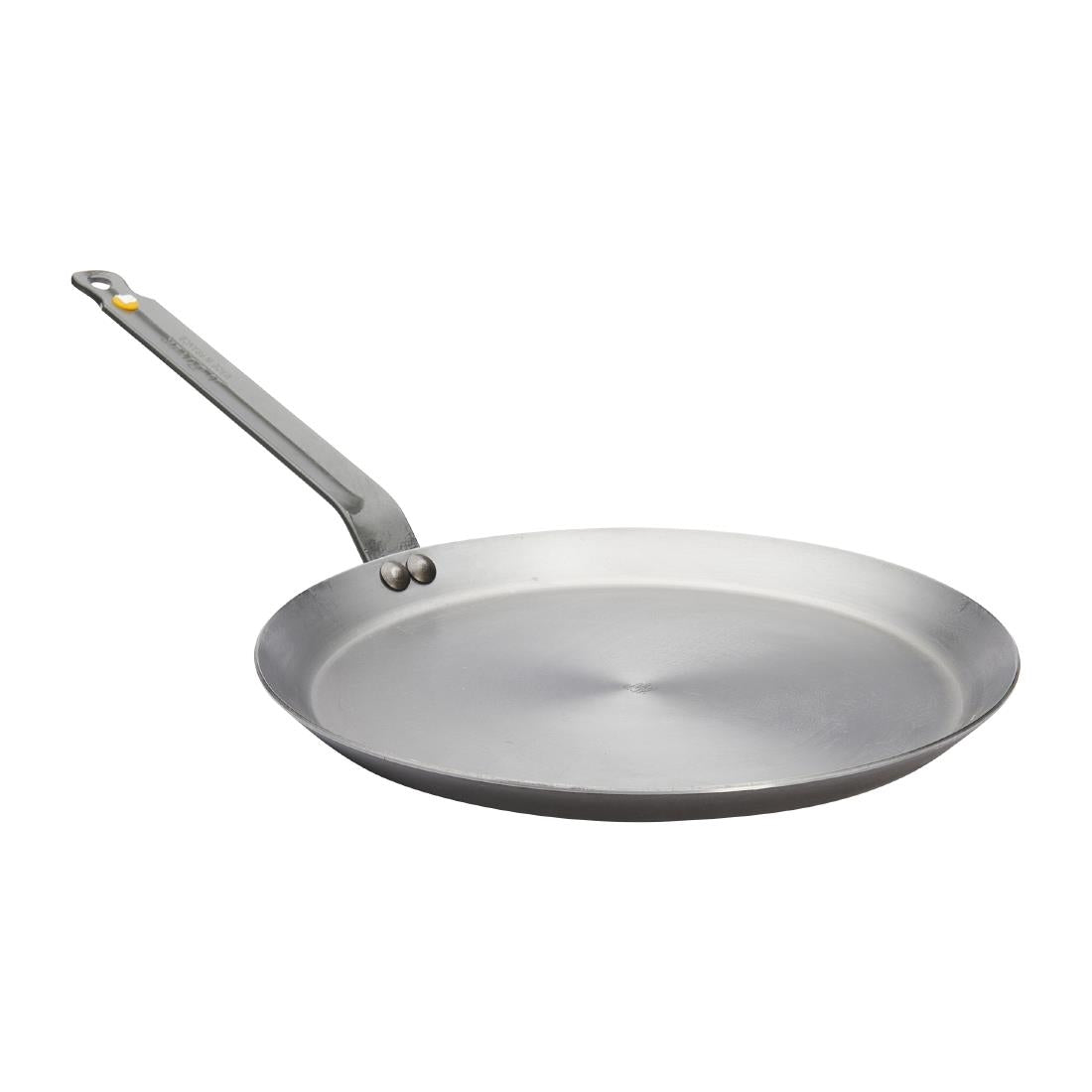 HZ610 - De Buyer Mineral B Steel Round Pancake Pan 30cm