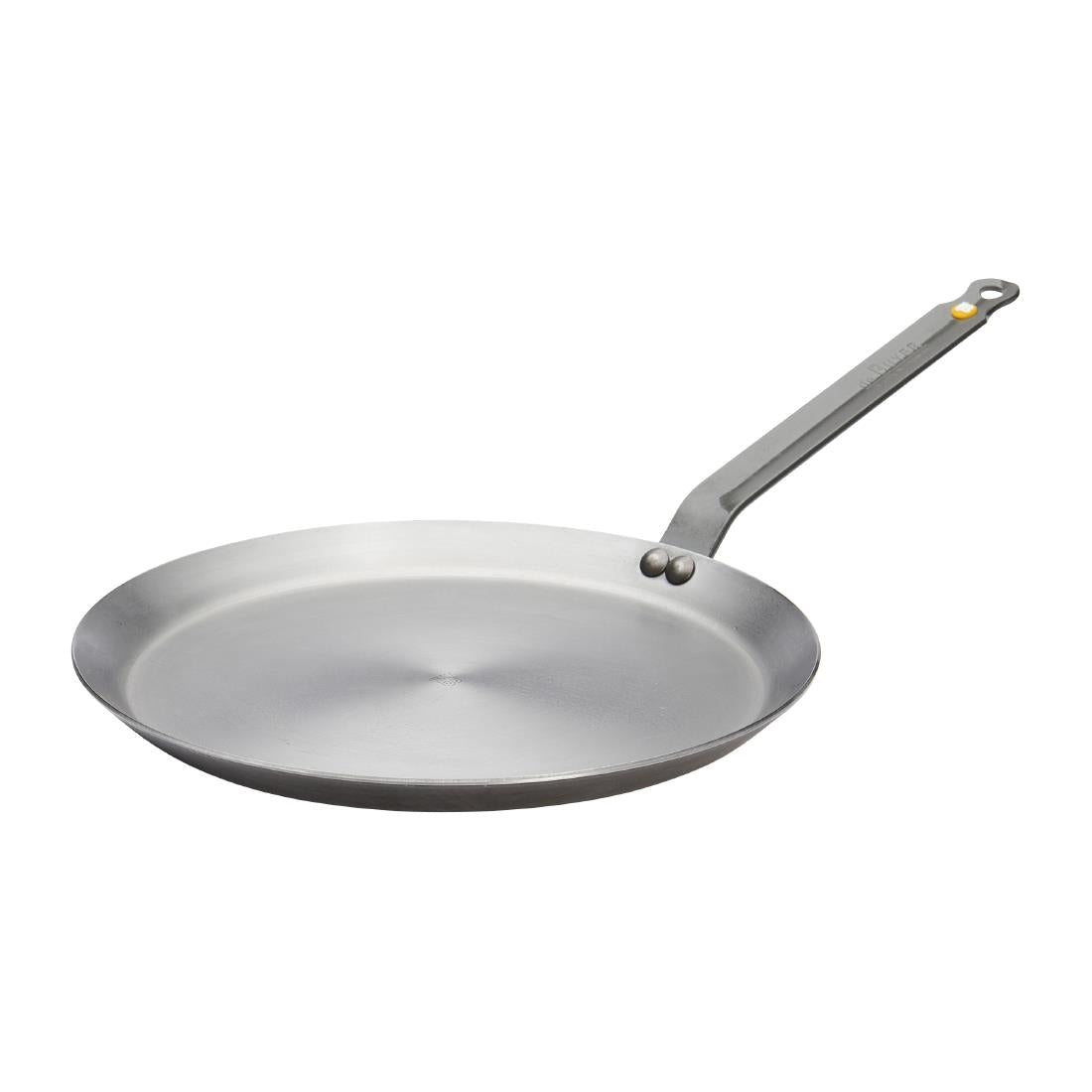 HZ610 - De Buyer Mineral B Steel Round Pancake Pan 30cm