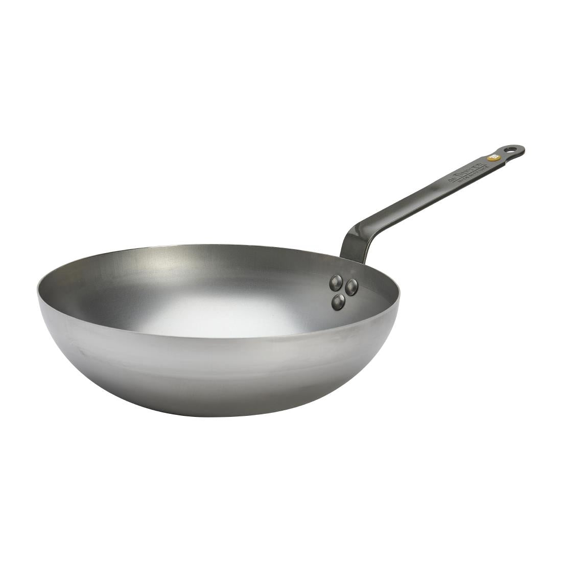 HZ613 - De Buyer Mineral B Rounded Wok 28cm