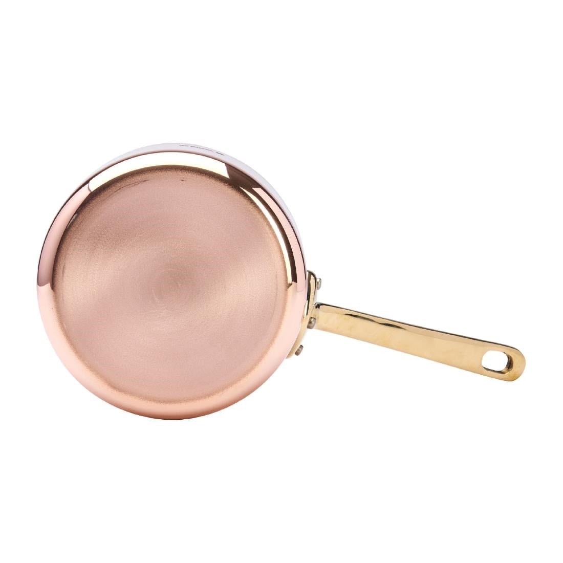HZ620 - De Buyer Inocuivre Saucepan with Brass Handle 14cm