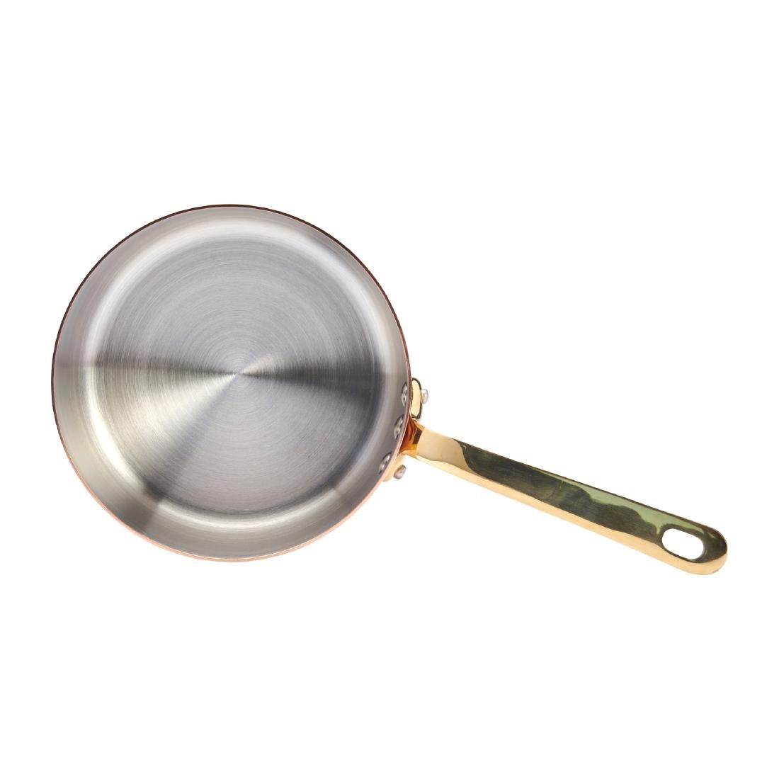 HZ621 - De Buyer Inocuivre Saucepan with Brass Handle 16cm