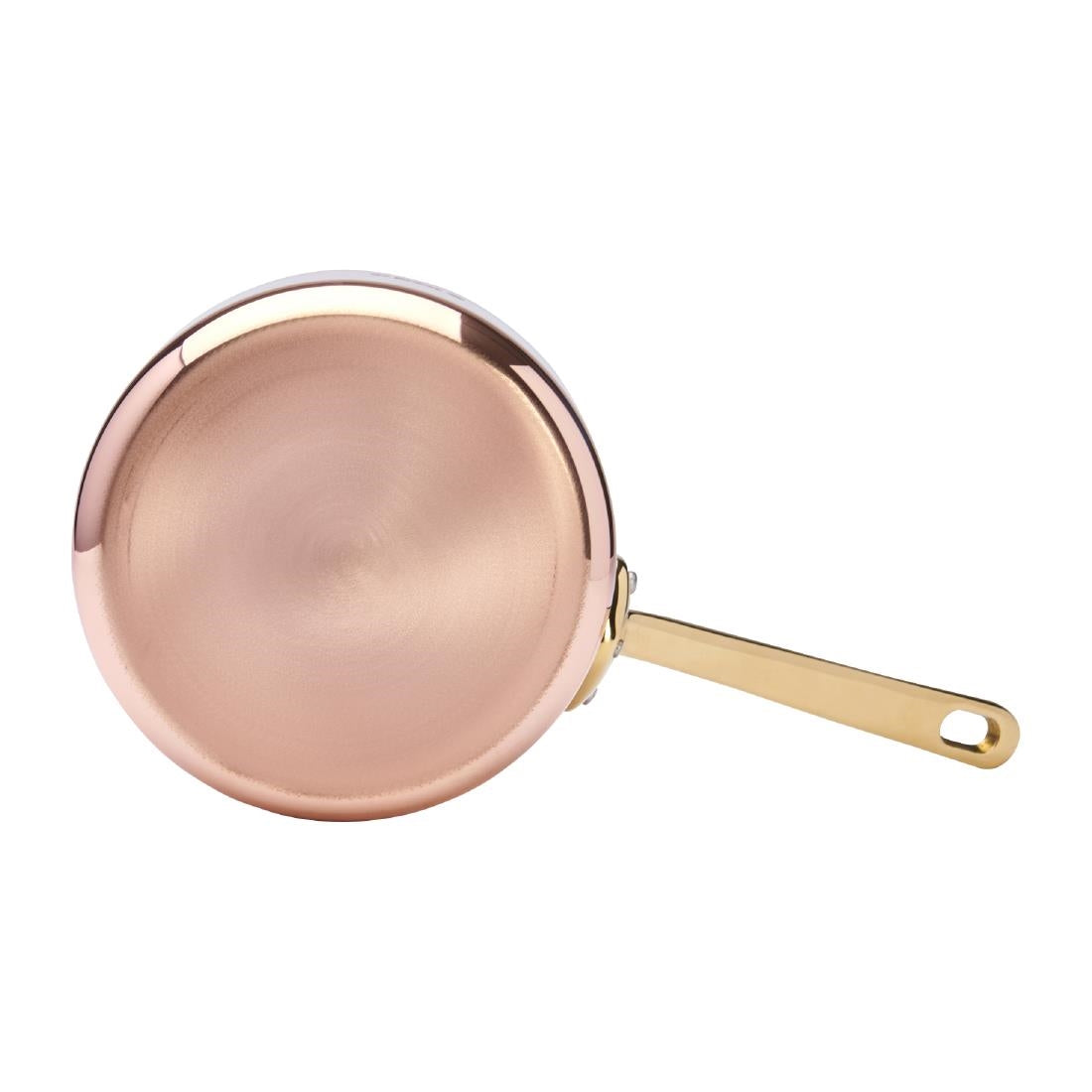 HZ621 - De Buyer Inocuivre Saucepan with Brass Handle 16cm