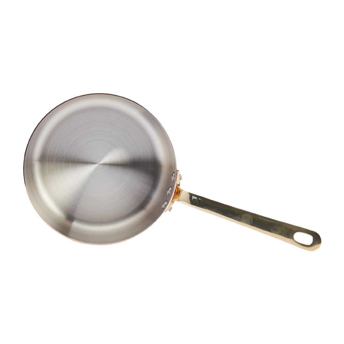 HZ622 - De Buyer Inocuivre Saucepan with Brass Handle 18cm