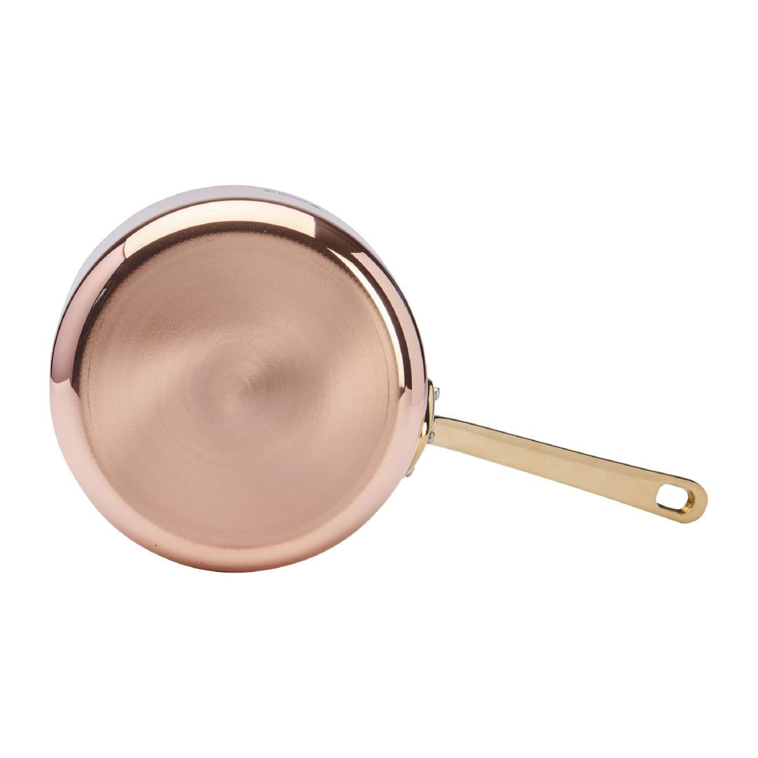 HZ622 - De Buyer Inocuivre Saucepan with Brass Handle 18cm