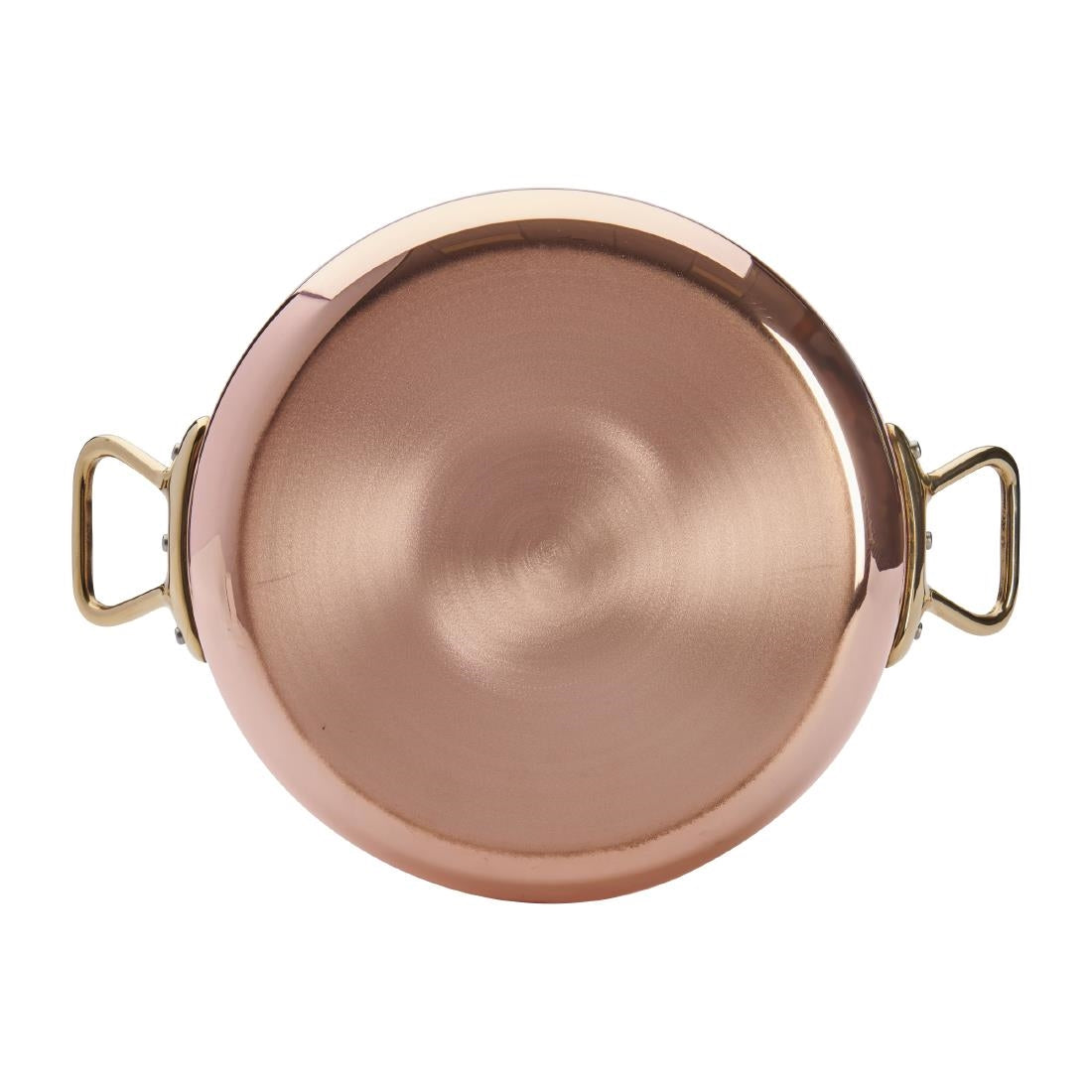 HZ625 - De Buyer Inocuivre Saute Pan with Lid Brass 24cm