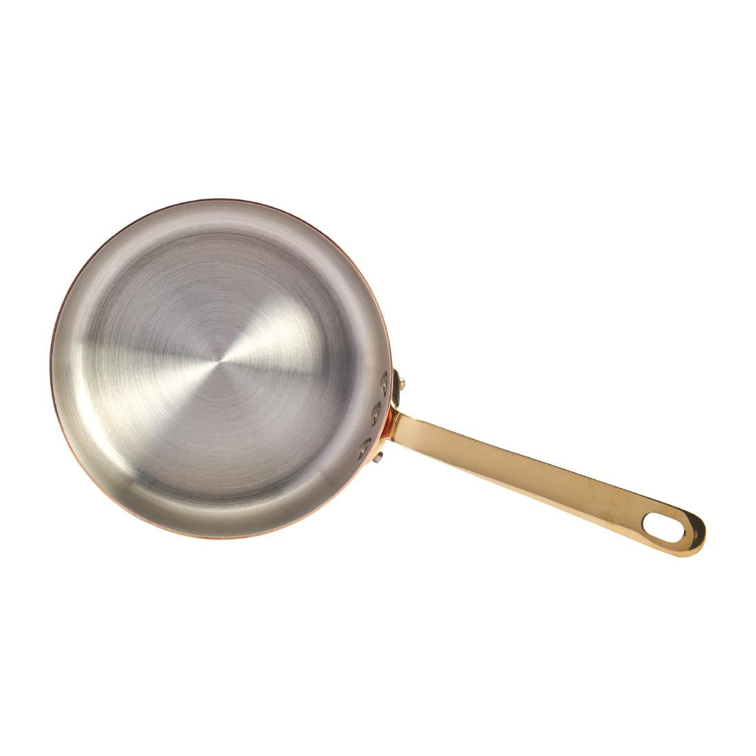 HZ631 - De Buyer Inocuivre Saute Pan Brass 16cm