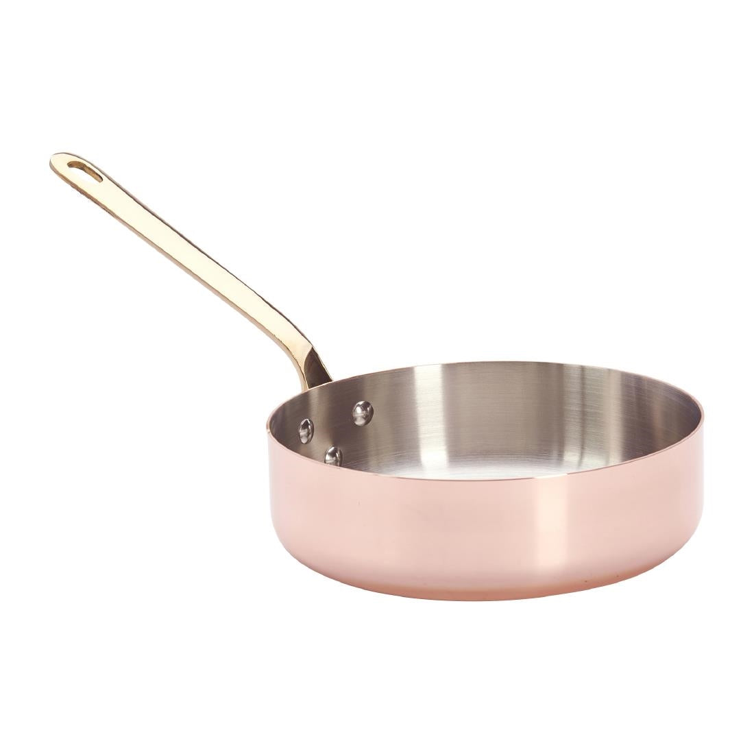 HZ632 - De Buyer Inocuivre Saute Pan Brass 20cm