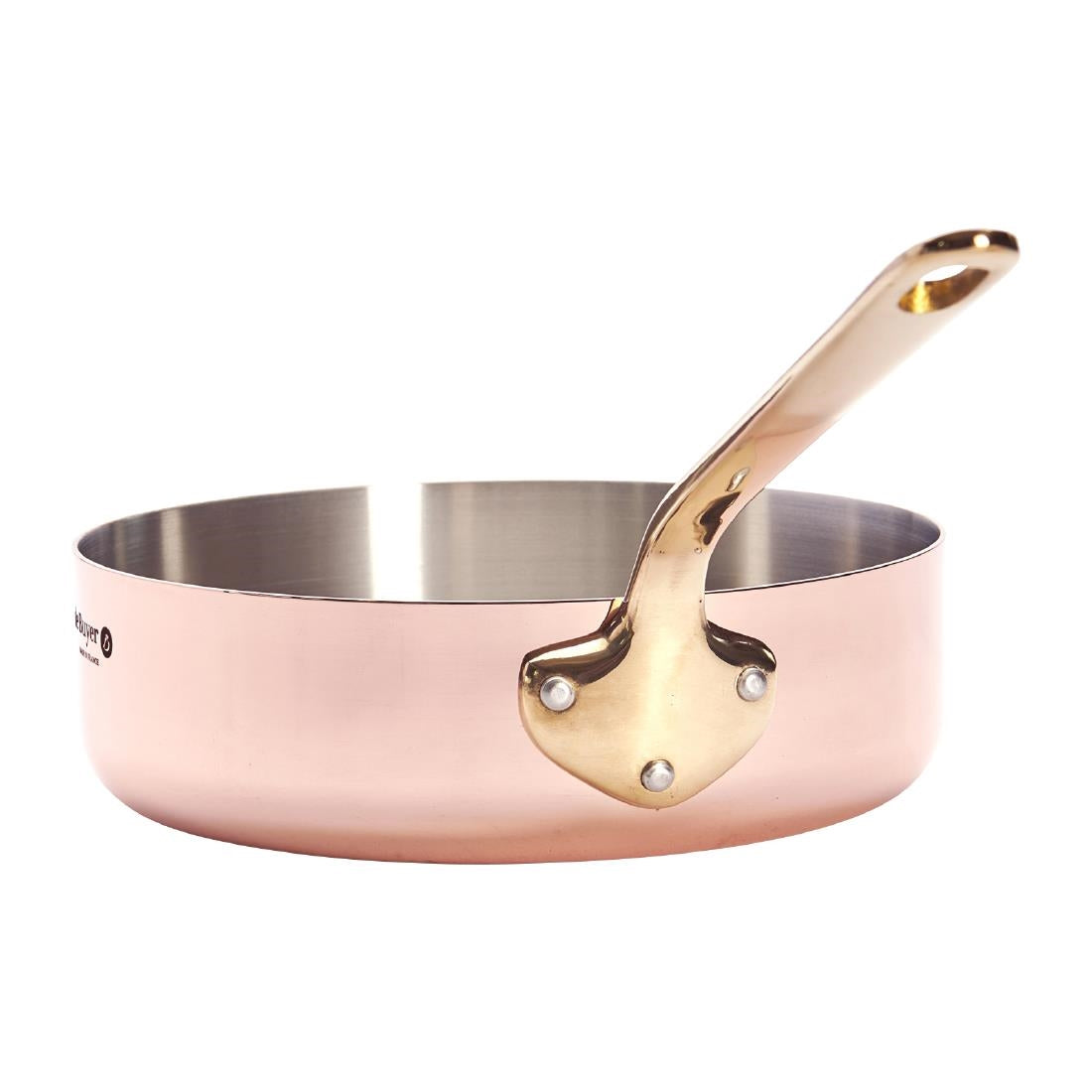 HZ632 - De Buyer Inocuivre Saute Pan Brass 20cm