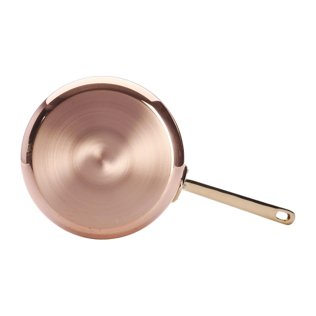 HZ633 - De Buyer Inocuivre Saute Pan Brass 24cm