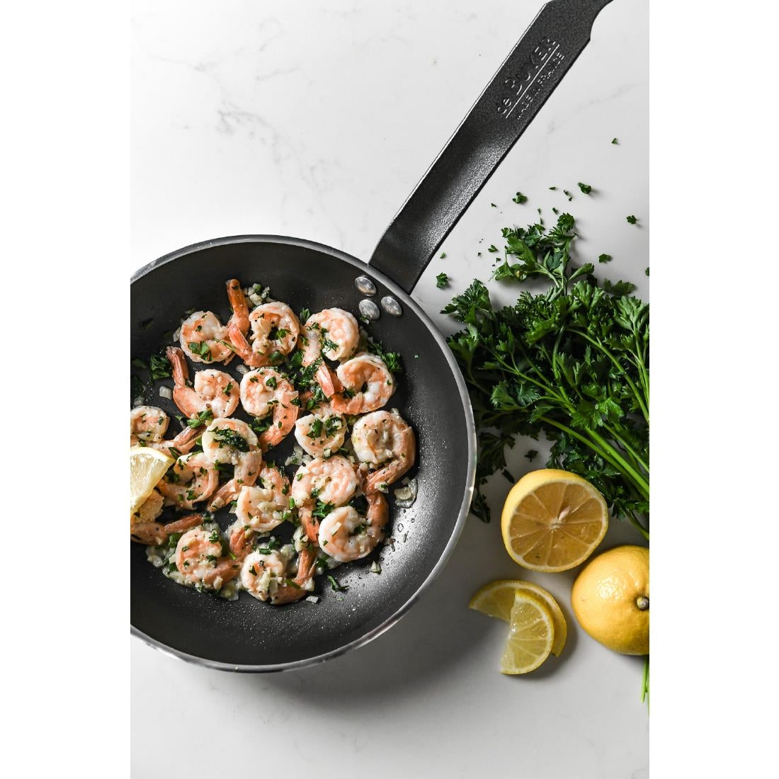 HZ654 - De Buyer Non-Stick Choc Resto Induction Frypan 24cm