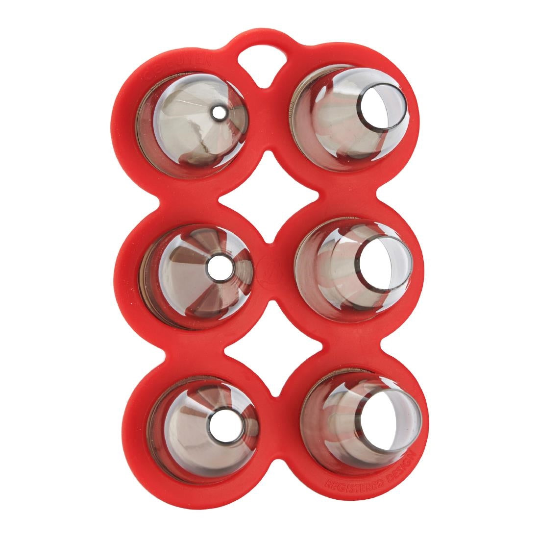 HZ658 - De Buyer Tritan Plain Nozzles (6 Pack)