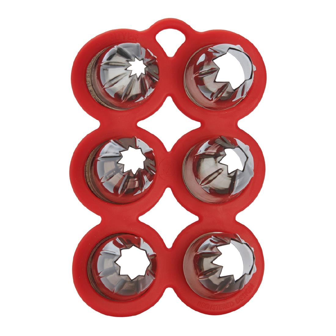 HZ659 - De Buyer Tritan Star Nozzles (6 Pack)