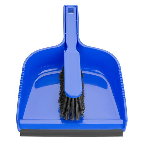 HZ843 Jantex Dustpan & Brush Set - Blue