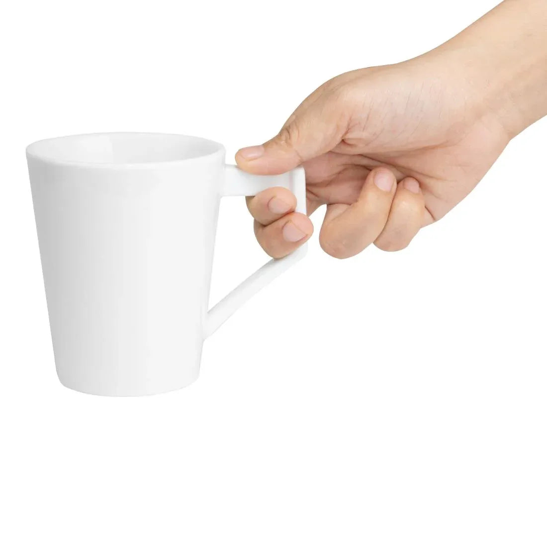 HZ865 Olympia Whiteware Deco Cup - 300ml (Box 6)