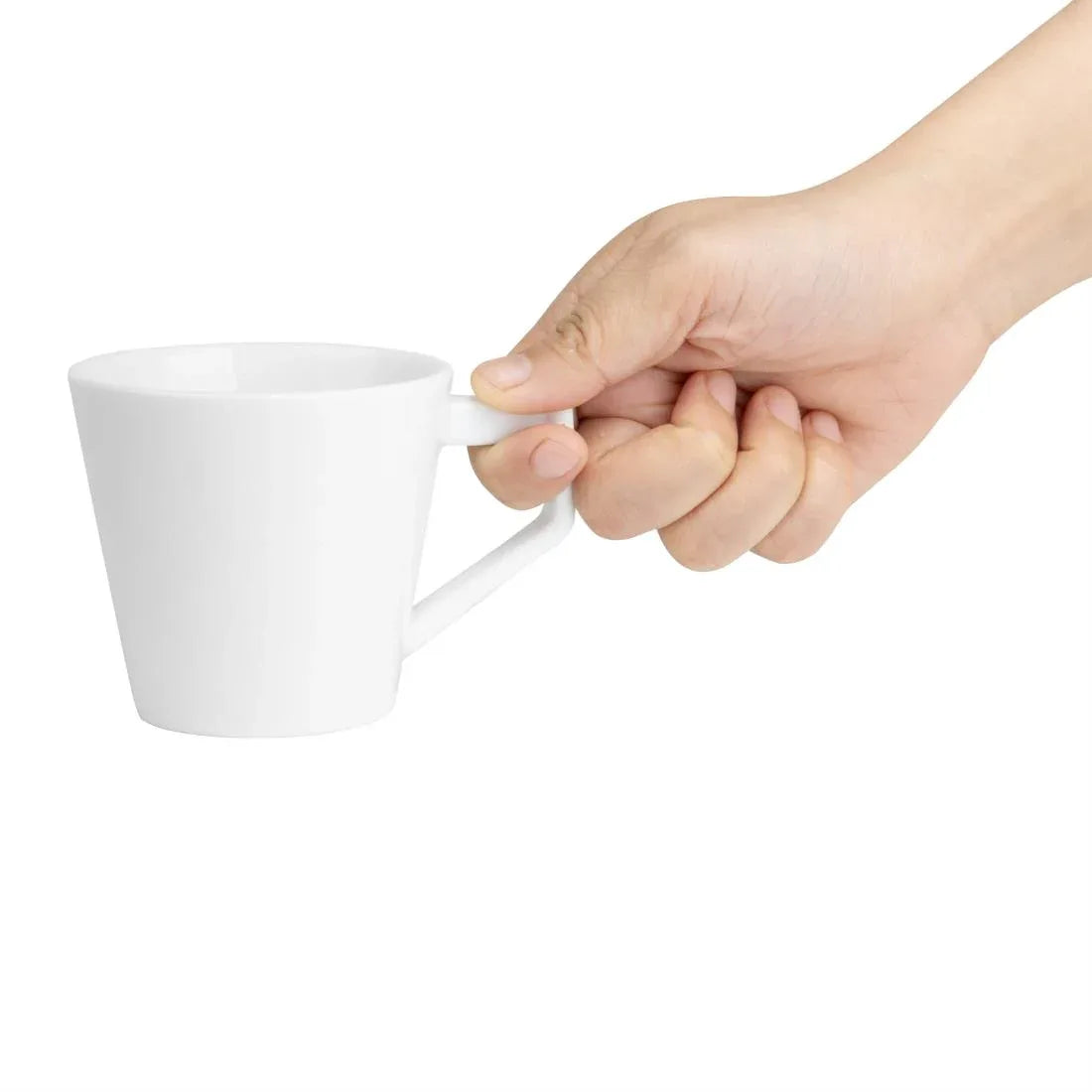 HZ868 Olympia Whiteware Deco Cup - 150ml (Box 6)