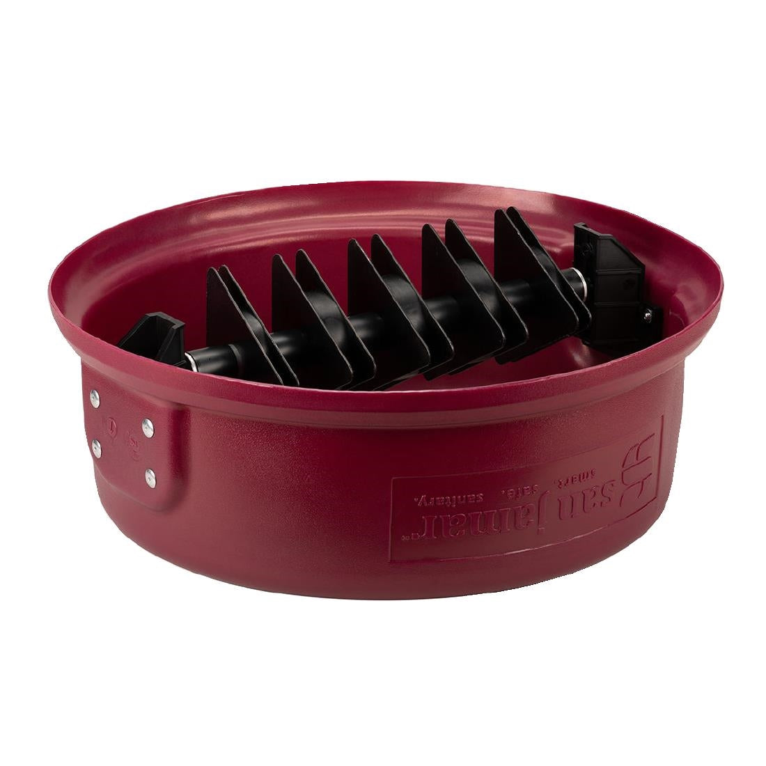 HZ884 - San Jamar KatchAll Round 32 Gallon Cutlery Catcher