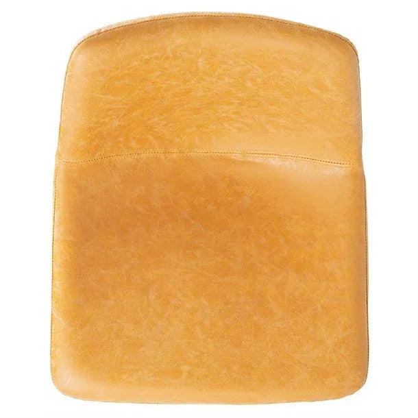 HZ895 Bolero Diego Vintage Camel PU Adjustable Bar Chair (Set 2)