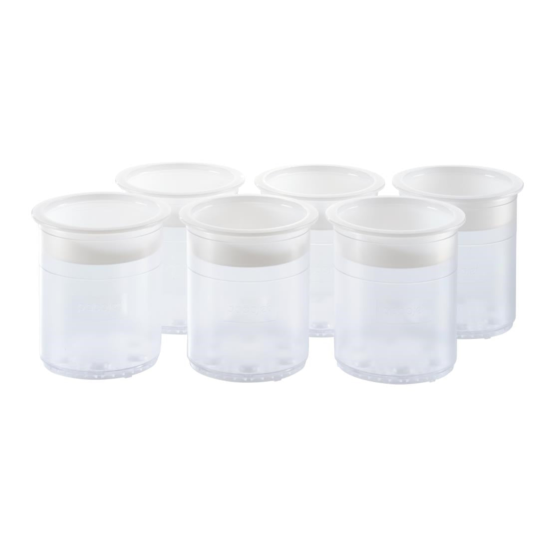 HZ902 - Pacojet Synthetic Pacotizing Beakers 130mm (6 Pack)