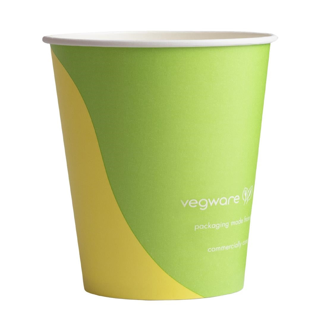 HZ939 Vegware Paper Cold Cups 89-Series 10oz/285ml (1000 Pack)