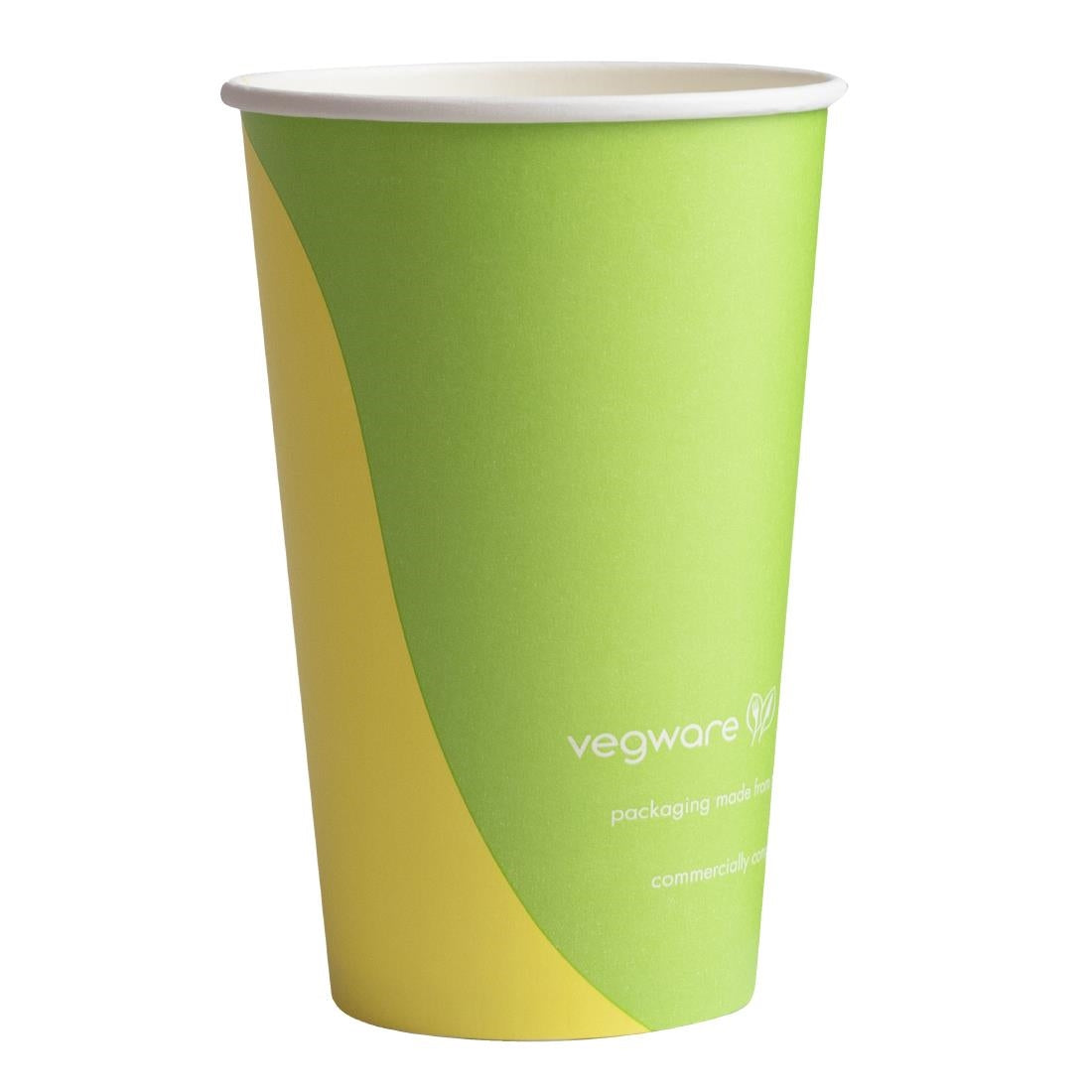 HZ941 Vegware Paper Cold Cups 89-Series 16oz/400ml (1000 Pack)