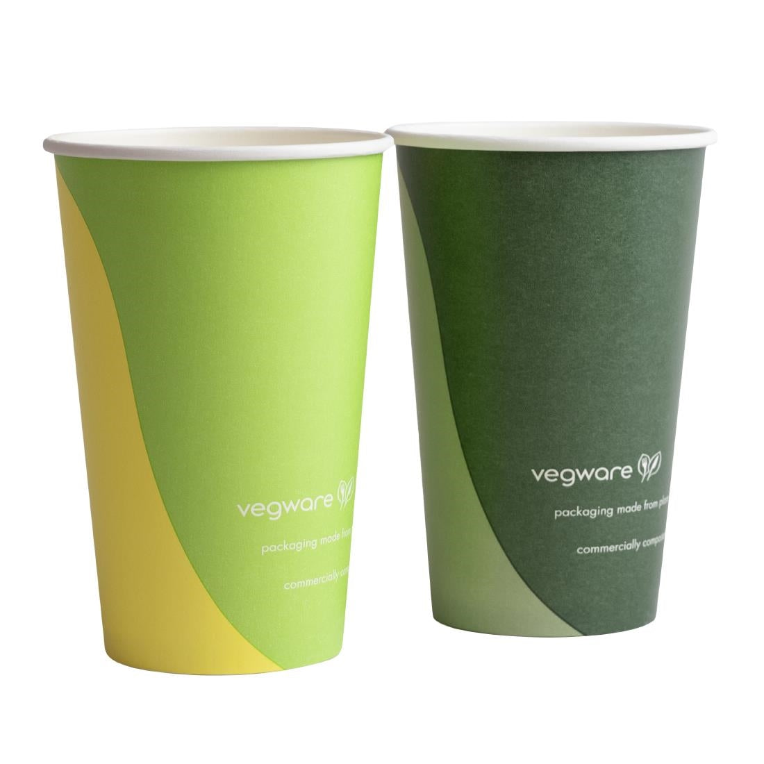 HZ941 Vegware Paper Cold Cups 89-Series 16oz/400ml (1000 Pack)