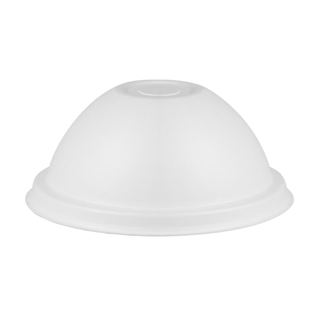 HZ943 Vegware Nourish Moulded Fibre Cold Cup Dome Lids with Hole 89-Series (1000 Pack)