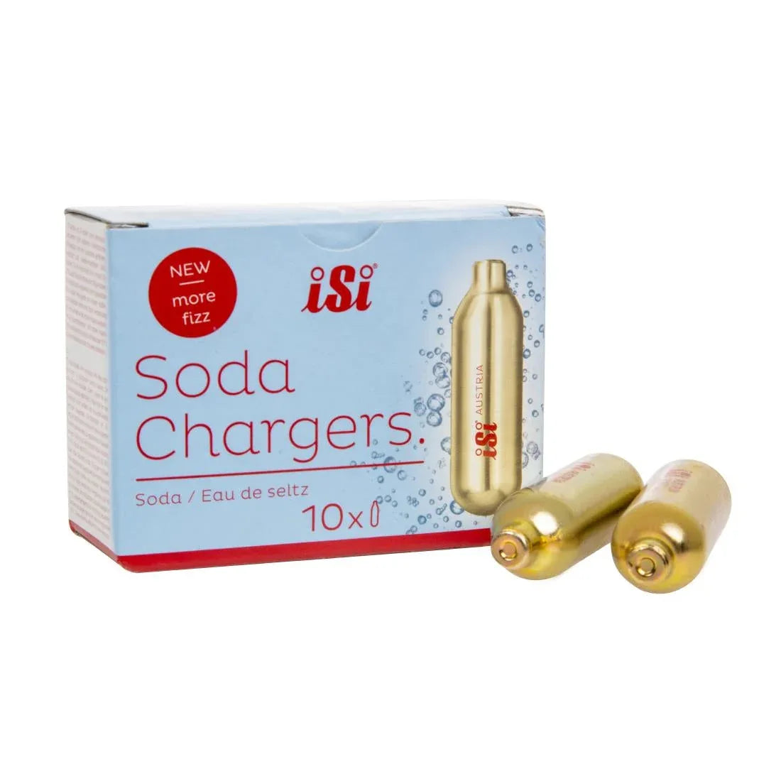 GH056 iSi Soda Siphon CO2 Charger Bulbs (Pack of 10) - JD Catering Equipment Solutions Ltd