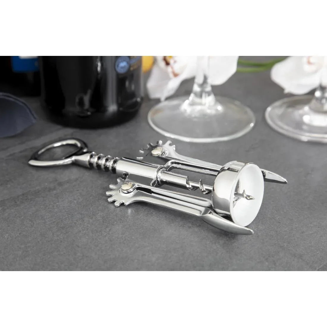 J158 Winged Bottle Opener and Corkscrew - JD Catering Equipment Solutions Ltd