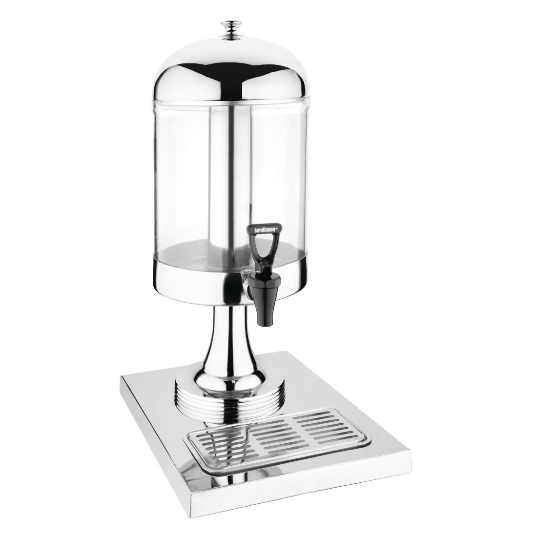 J183 Olympia Single Juice Dispenser with Drip Tray