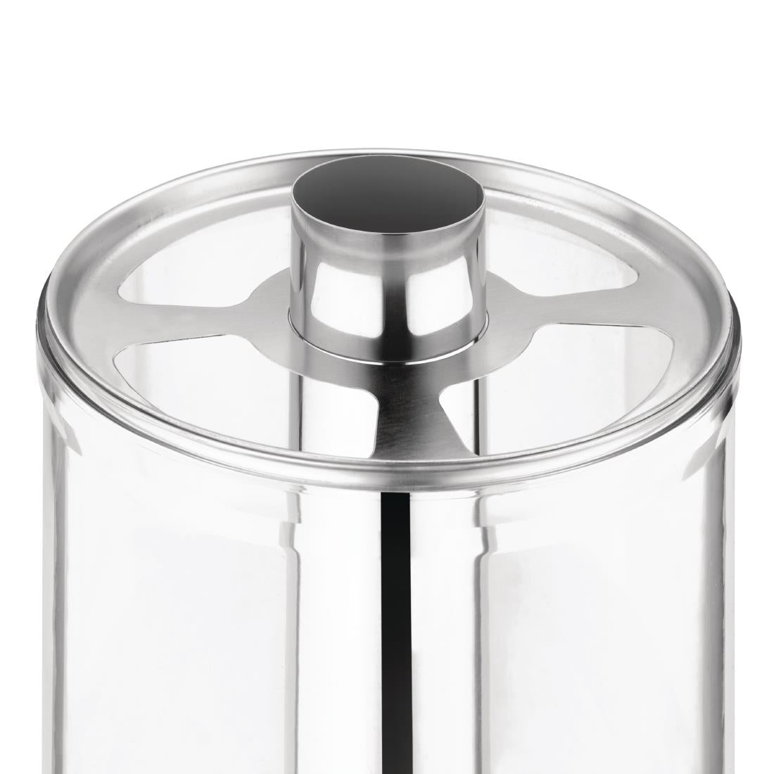 J184 Olympia Double Juice Dispenser with Drip Tray