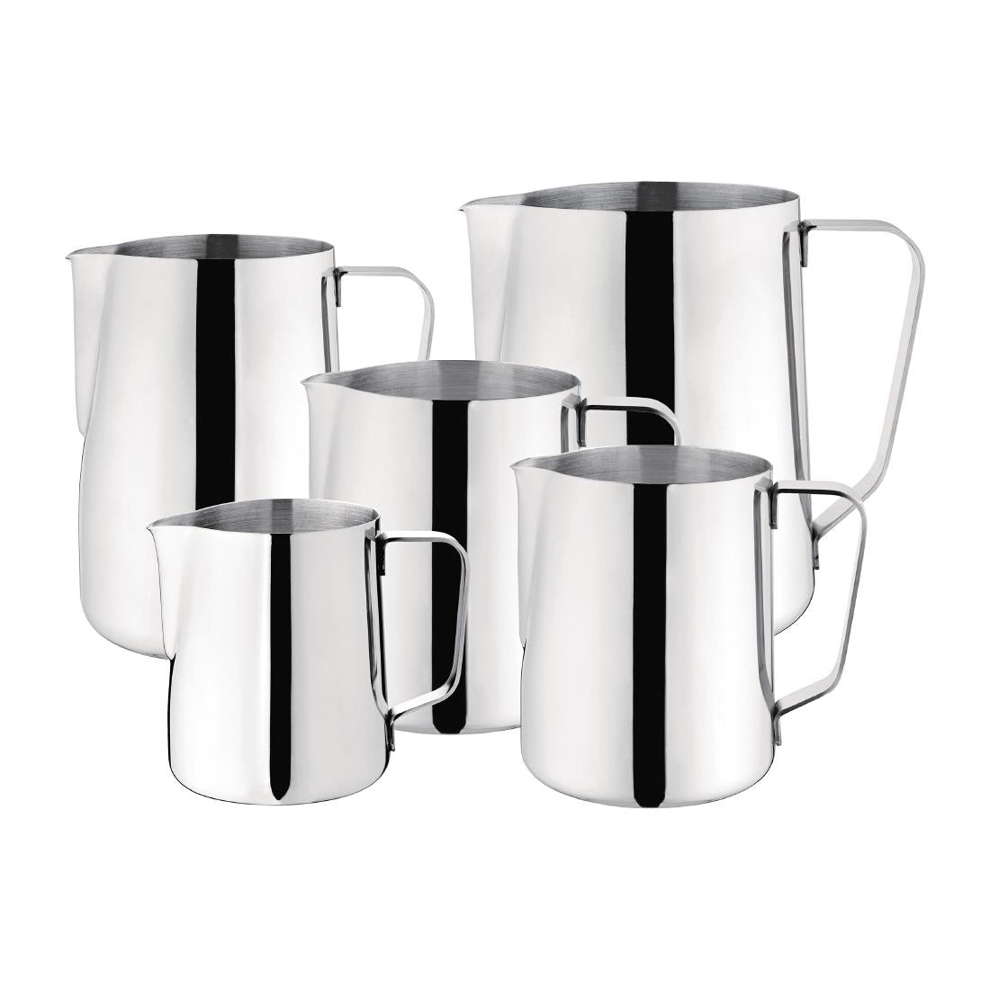 J317 Olympia Stainless Steel Milk Jug 570ml