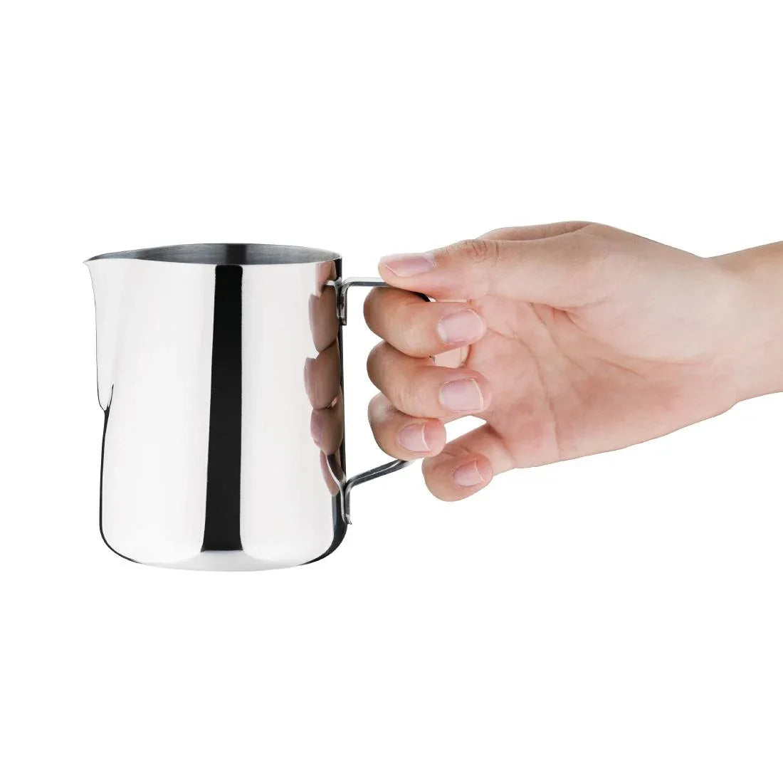 J316 Olympia Stainless Steel Milk Jug 340ml - JD Catering Equipment Solutions Ltd