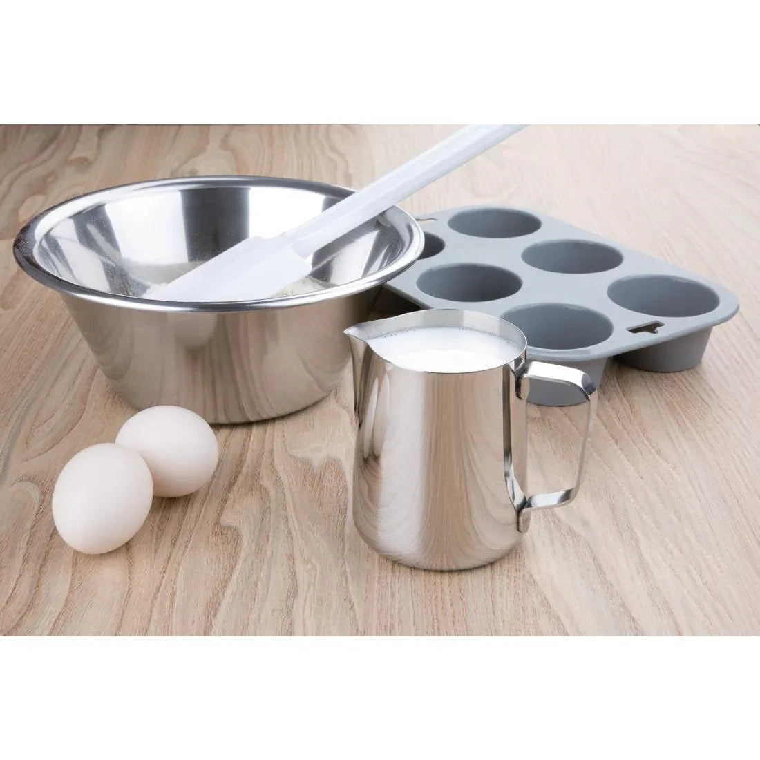 J317 Olympia Stainless Steel Milk Jug 570ml - JD Catering Equipment Solutions Ltd