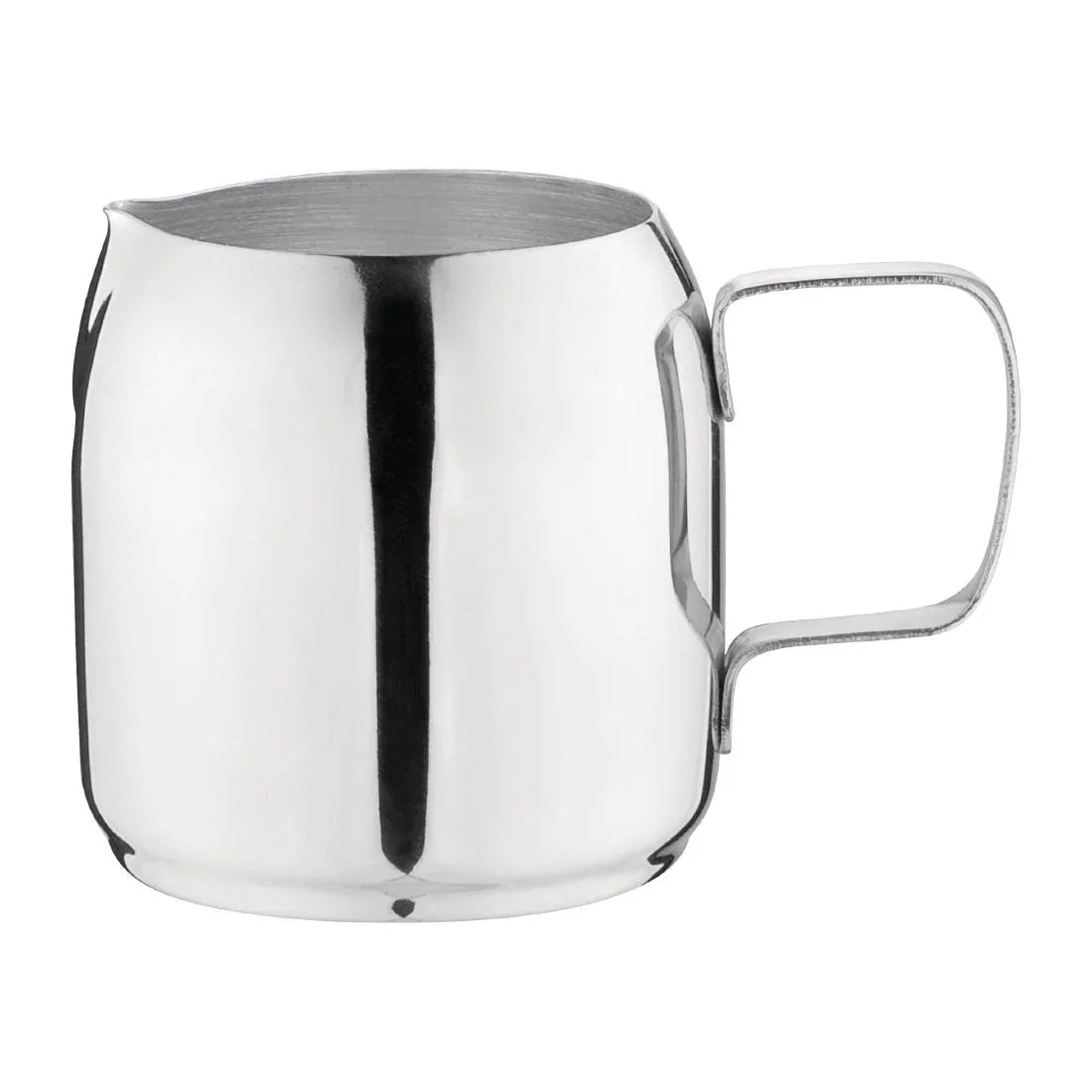 J325 Olympia Cosmos Milk Jug Stainless Steel 145ml - JD Catering Equipment Solutions Ltd
