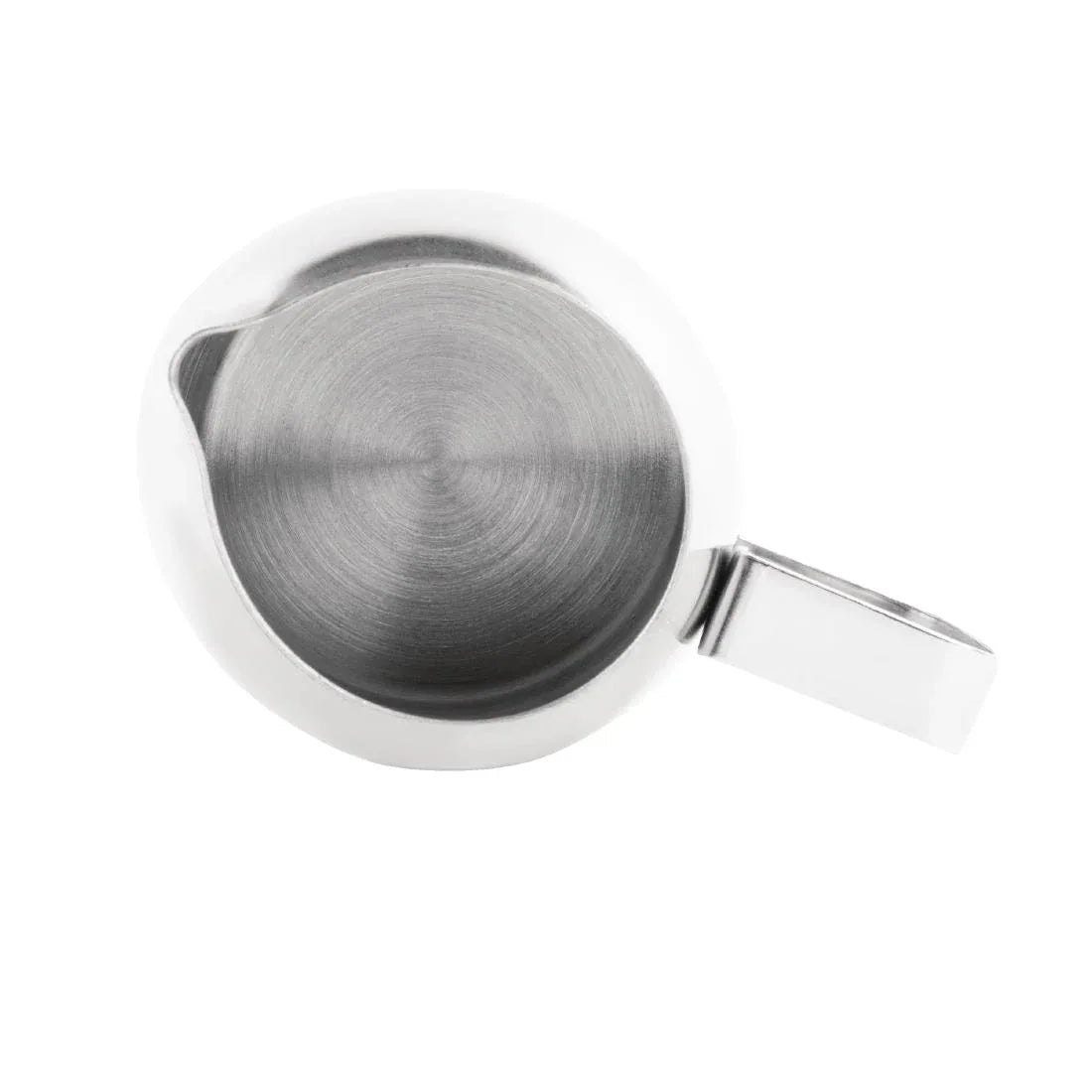 J325 Olympia Cosmos Milk Jug Stainless Steel 145ml - JD Catering Equipment Solutions Ltd