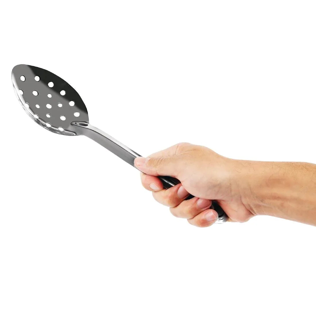 J631 Vogue Perforated Serving Spoon 11" - JD Catering Equipment Solutions Ltd
