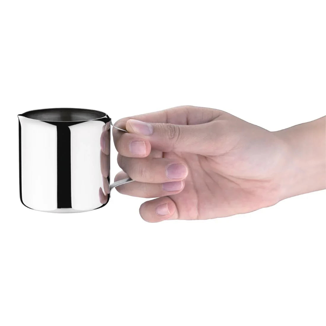 J732 Olympia Concorde Milk Jug Stainless Steel - JD Catering Equipment Solutions Ltd