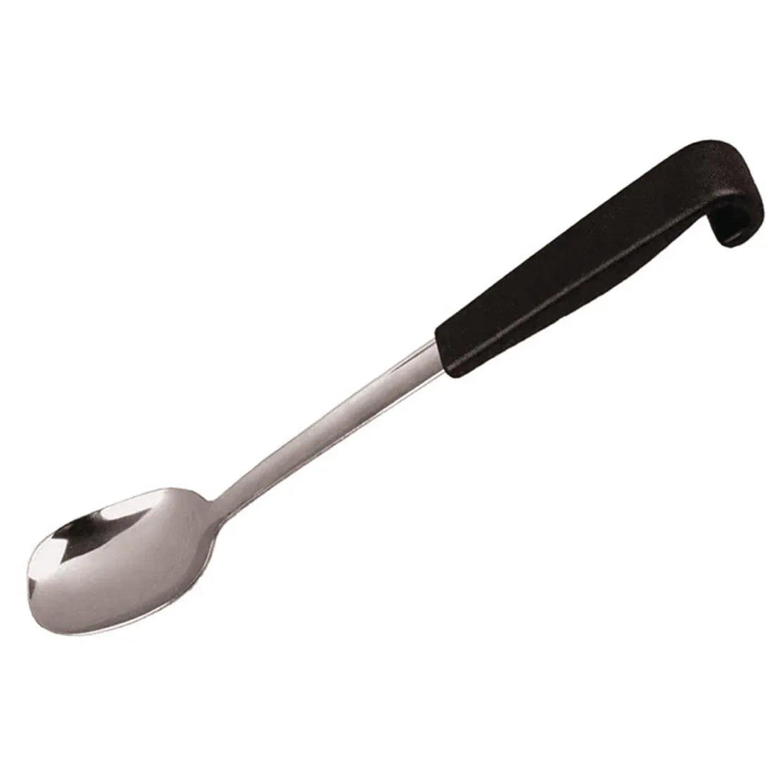 J786 Mermaid Le Buffet Black Handled Salad Spoon 220mm - JD Catering Equipment Solutions Ltd