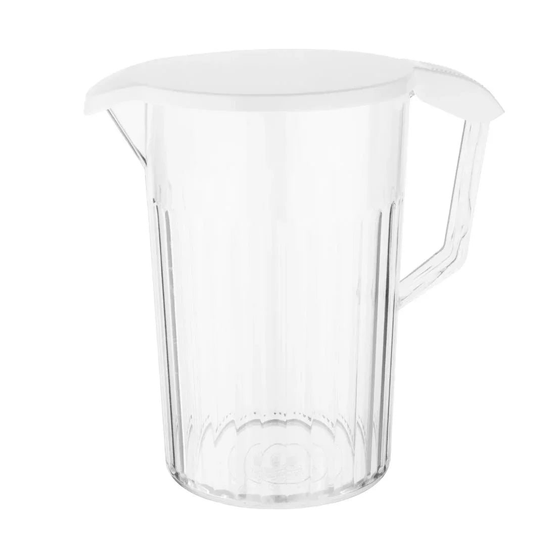 J906 Olympia Kristallon White Polycarbonate Lid for 0.9Ltr Jug - JD Catering Equipment Solutions Ltd