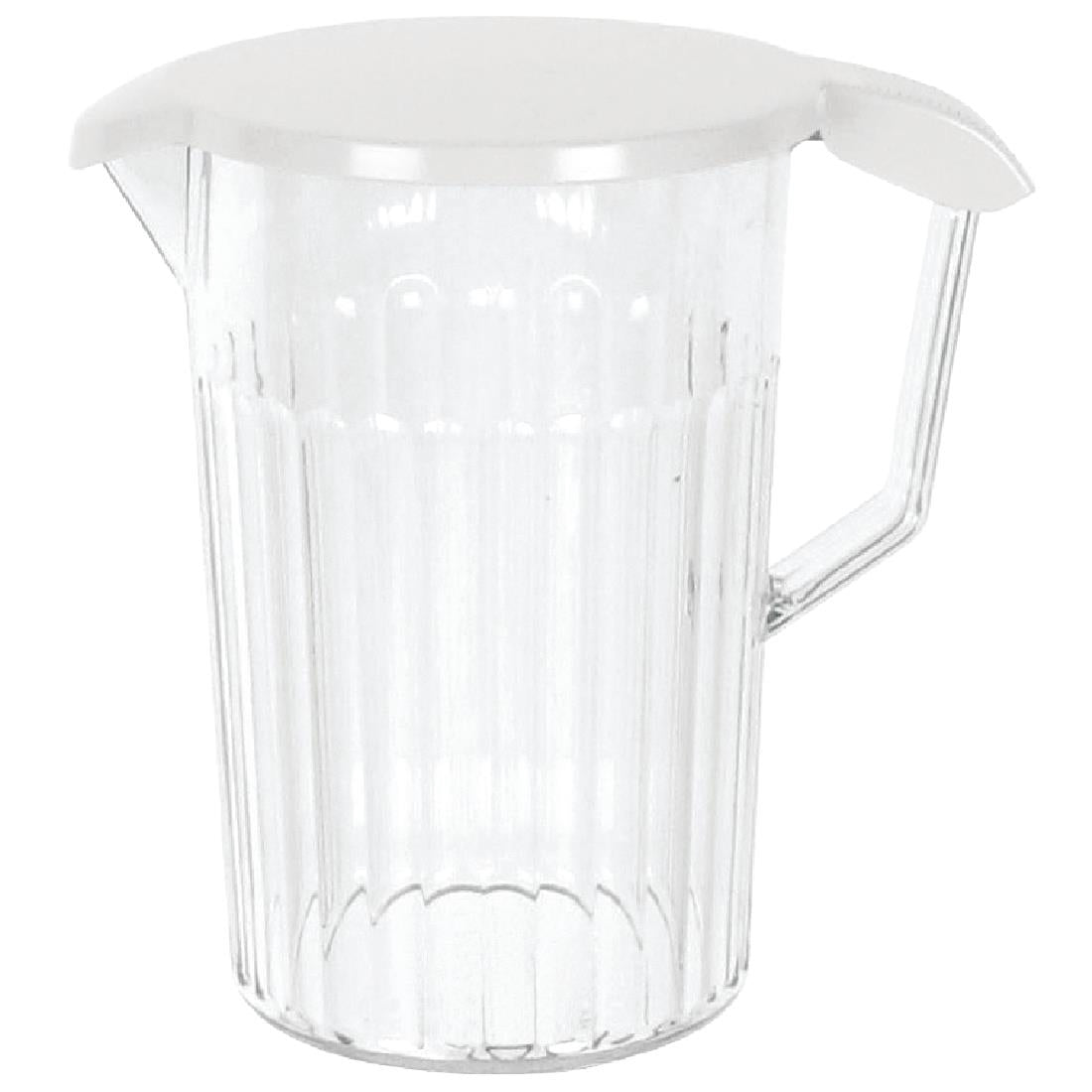 J908 Olympia Kristallon White Polycarbonate Lid for 1.4Ltr Jug