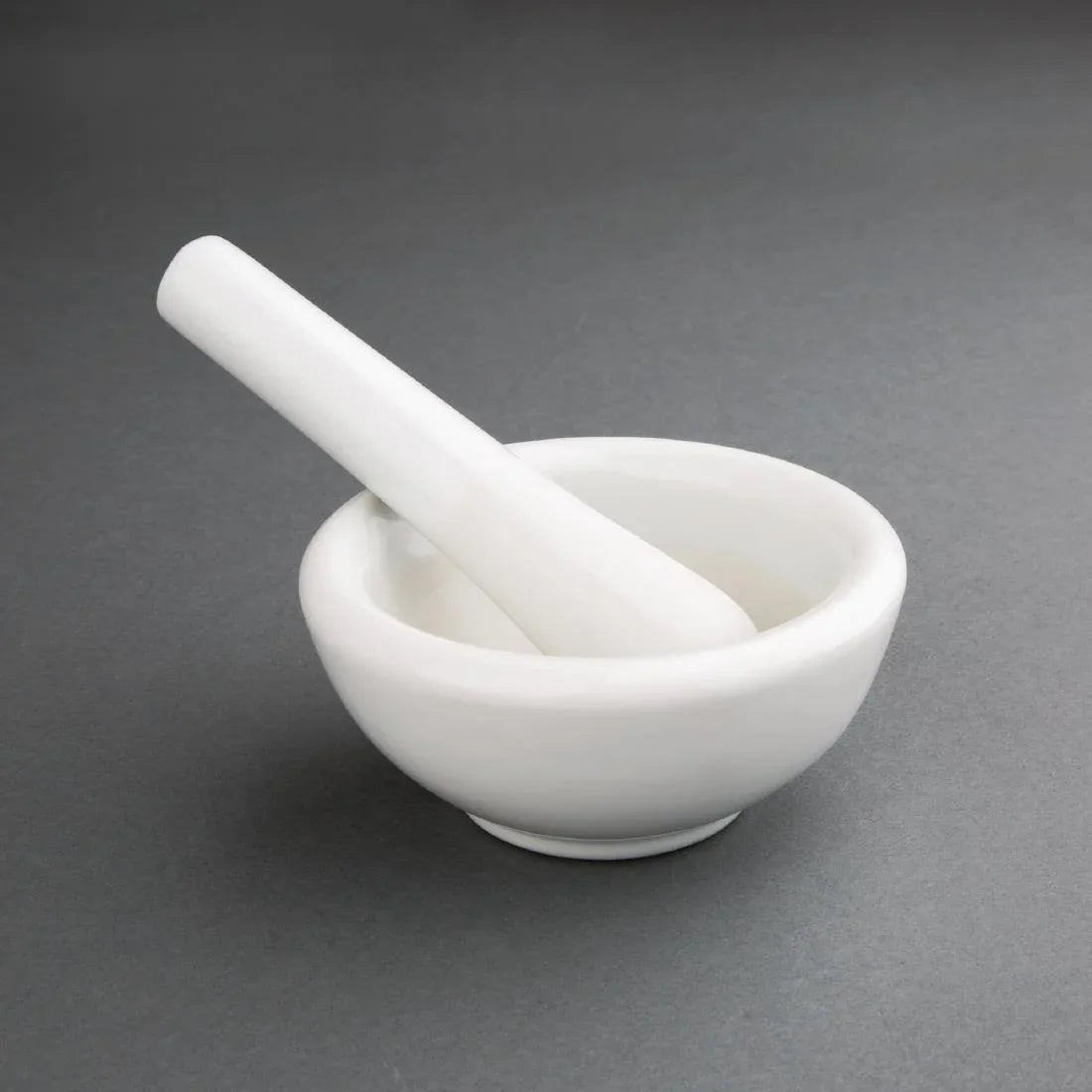 J923 Vogue Porcelain Pestle and Mortar - JD Catering Equipment Solutions Ltd