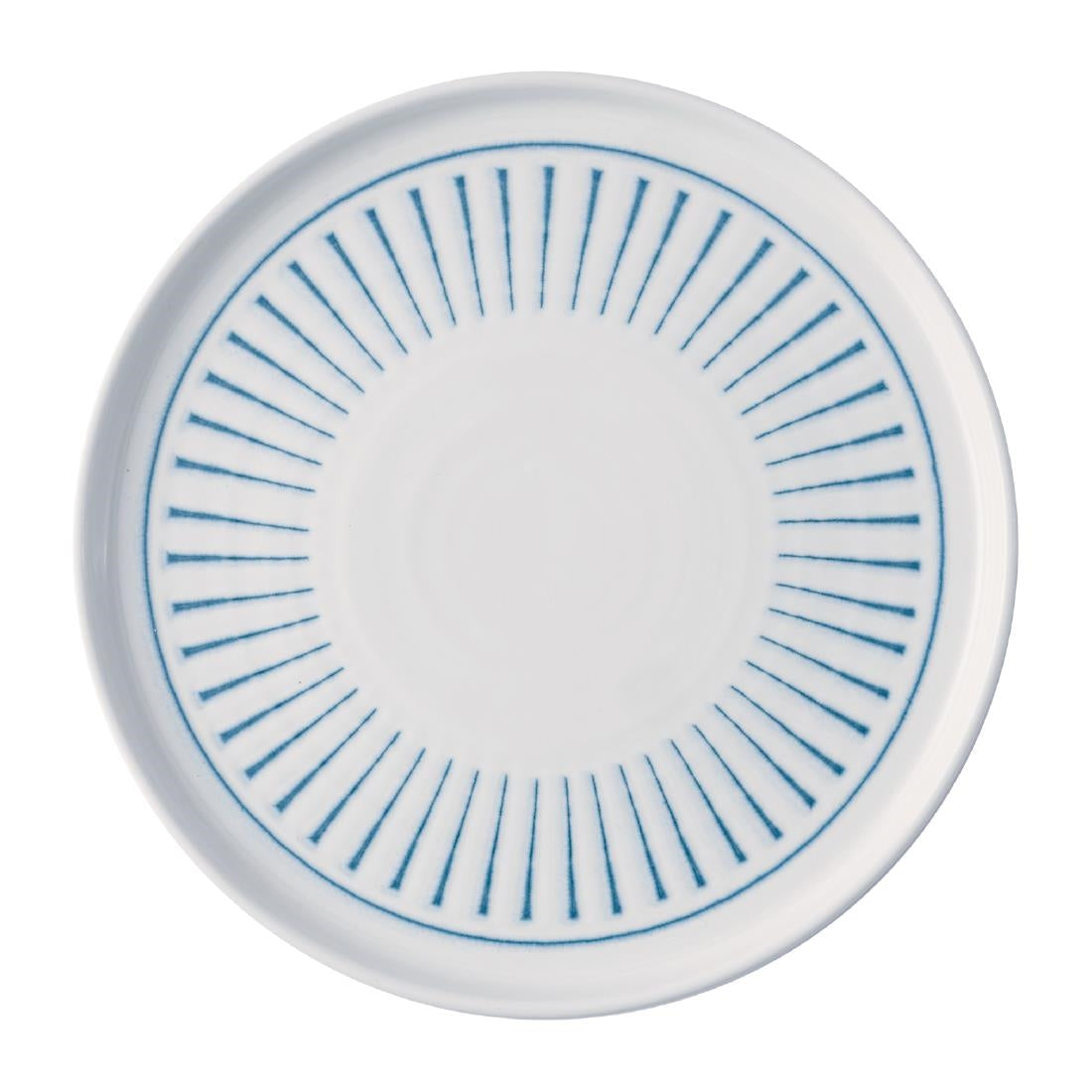 JA050 - Churchill Era Blue Walled Plates 260mm (6 Pack)