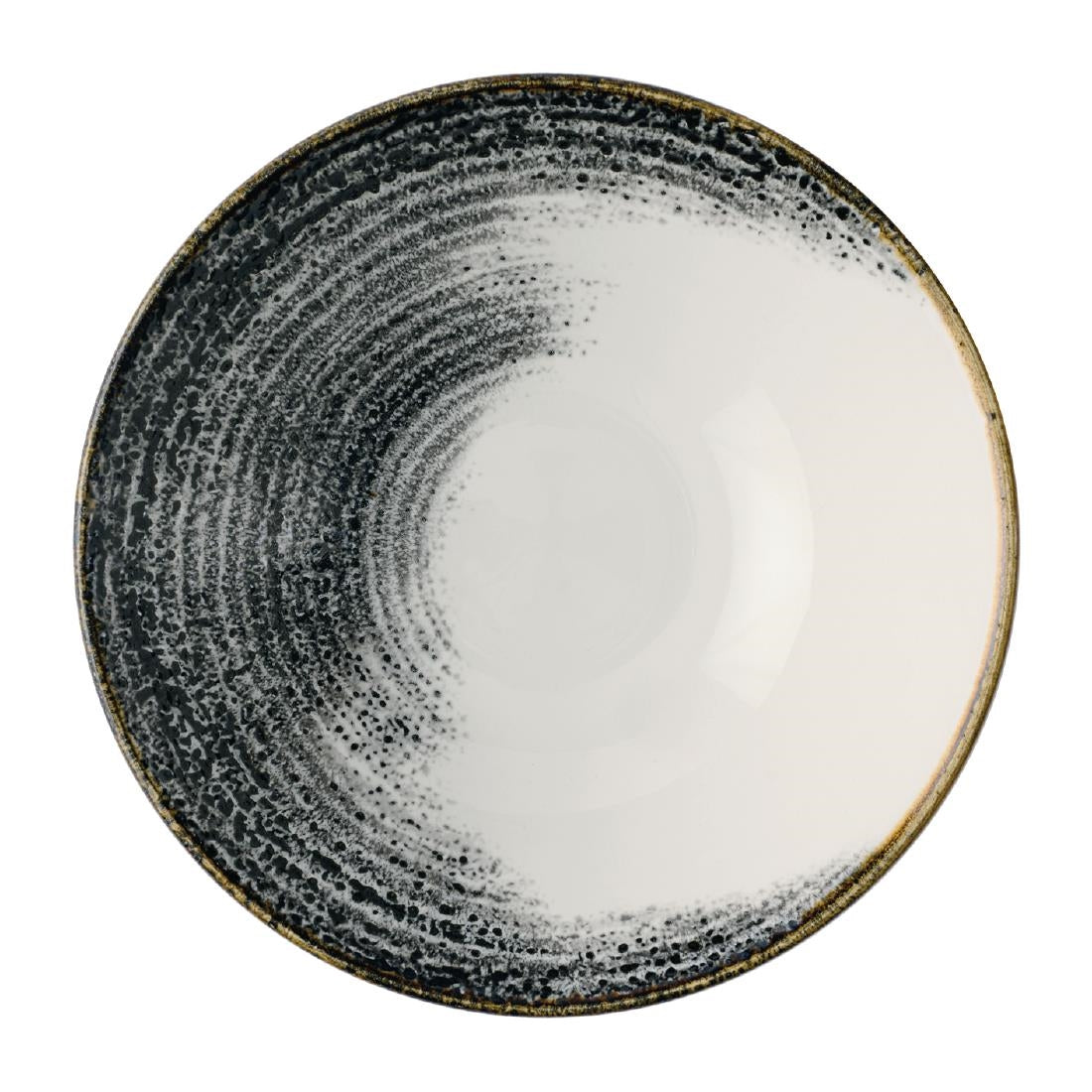 JA060 - Churchill Homespun Accents Black Evolve Deep Bowls 220mm (6 Pack)
