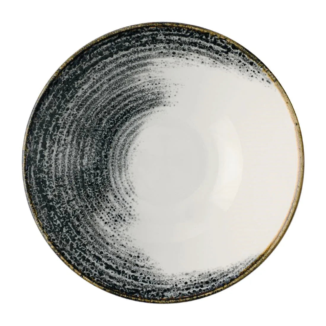 JA060 - Churchill Homespun Accents Black Evolve Deep Bowls 220mm (6 Pack)